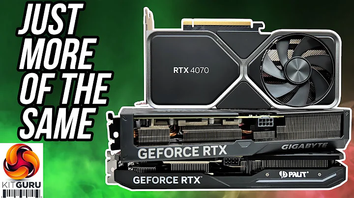 Découvrez notre analyse approfondie de la Nvidia RTX 4070 avec Gigabyte et Palit