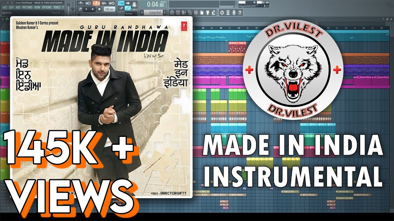 MADE IN INDIA (Instrumental) Guru Randhawa Vee Dr.Vilest