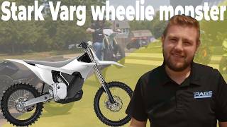 80HP Alpha & 700 LB-FT Torque! Stark Varg Supermoto First Look & Demo Run