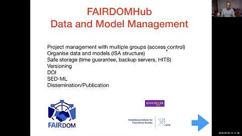 Apr. 2: Jacky Snoep - Data and model management us...