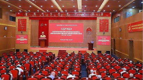 Gặp mặt cán bộ hưu trí VKSND tối cao tại Hà Nội nhân dịp kỷ niệm 65 năm ngày truyền thống ngành KSND