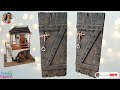 🔴Cómo Hacer PUERTAS Y HERRAJES Para las Casas, Pesebres, Belenes, Tutorial Arte en Tus Manos