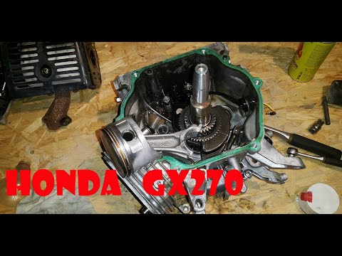 ቪዲዮ: የሞንዳሎክ ከ Honda ሞተር ጋር-በሩሲያ በተሰራው የነዳጅ ሞተር ላይ ቫልቮችን ማስተካከል ፣ የ GX-200 ፣ GX-160 እና GX-270 ሞተሮችን ማፍረስ