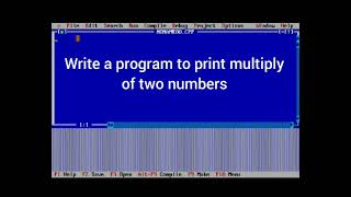c program - write a program to print multiply of two numbers