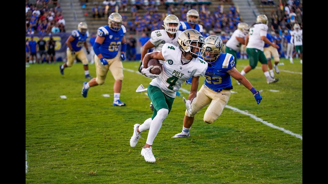 High School Football Long Beach Poly vs. Clovis Win Big Sports