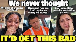 MILLIONS OF MIDDLE-CLASS AMERICANS ARE BREAKING DOWN OVER GROCERY PRICES