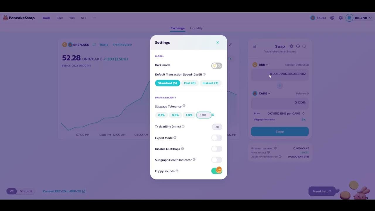 COMO RESOLVER O ERRO INSUFFICIENT OUTPUT AMOUNT PANCAKESWAP YouTube