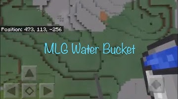 MLG Water Bucket Trick From 256 Blocks High
