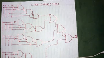 Práctica 4: Circuito combinacional de 4 entradas.