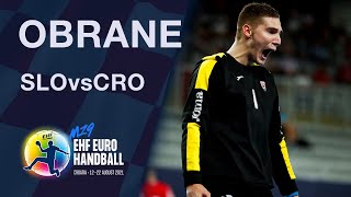 Nevjerojatna OBRANA i kapetan Dominik Kuzmanović zaključali hrvatska vrata | M19 EHF EURO