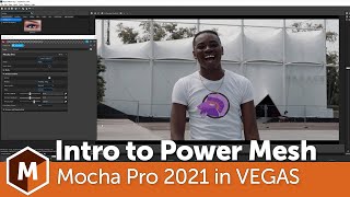 Mocha Pro 2021: How to track Warped Surfaces in Vegas Pro.