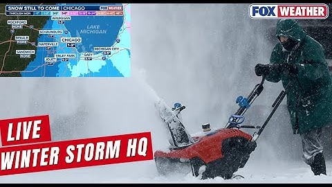 LIVE Coverage Tracking Intense Lake-Effect Snowstorm, Arctic Air Blast, Polar Vortex | FOX Weather