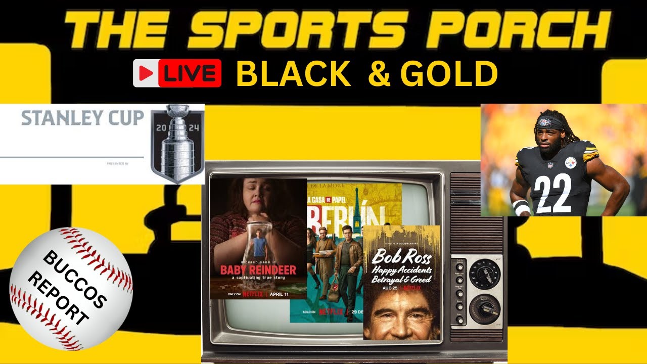 The Sports Porch Black and Gold