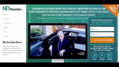 NASDAQ The Nesdek App Review - Binary Options Detective