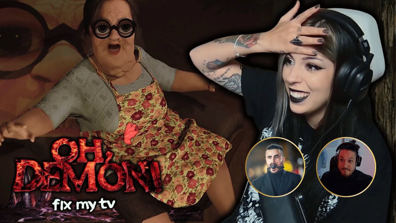 EL JUEGO DE TERROR DE MISTER JAGGER | OH DEMON FIX MY TV - Completo