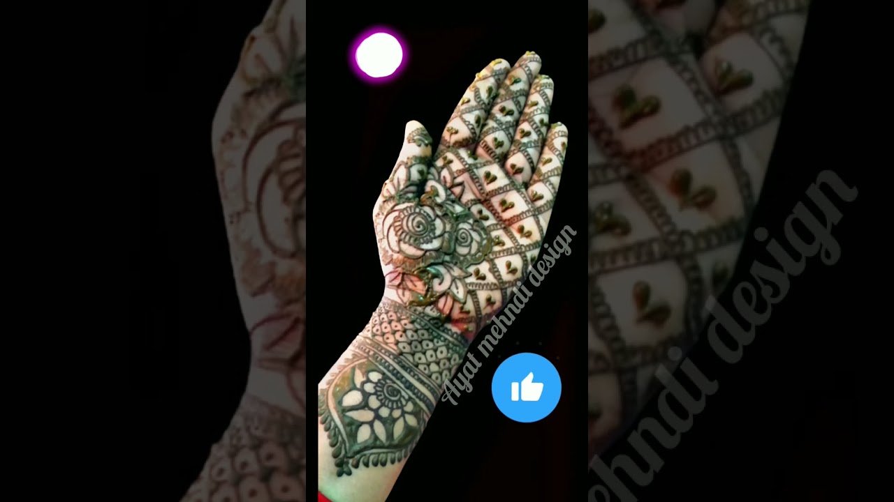 full hand mehndi design#@ayat mehndi design 2.0🌿🌿