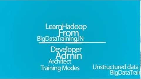 BigData Training Chennai [Apache Hadoop ] India