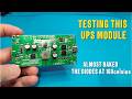 Testing a 15w UPS Module From Aliexpress
