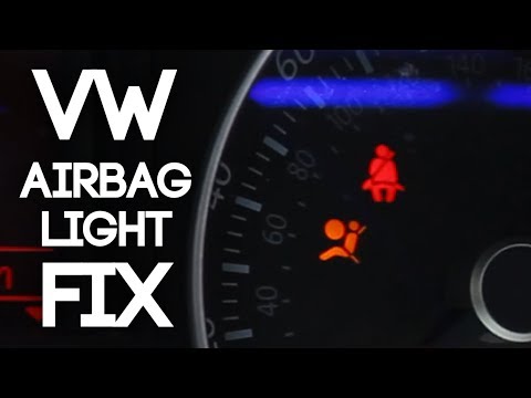 Fix Your Volkswagen Airbag Light! (For Codes 01217 and 01218)