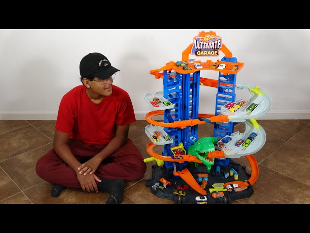 Ultimate Garage Dinossauro Pista Hot Wheels - Mattel GJL14 - Noy