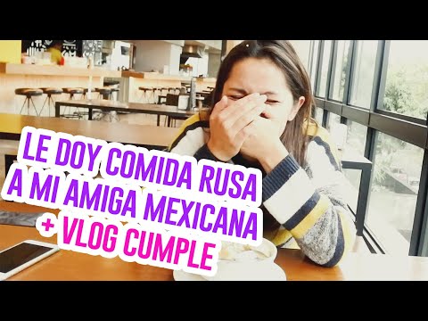 V10 ✶ Trying Russian food in Mexico City | Svetlana