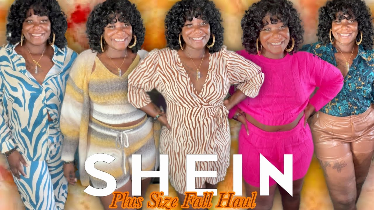 SHEIN Fall Haul |SHEIN Plus size try on haul| SHEIN 1x/2x (Coupon Code ...