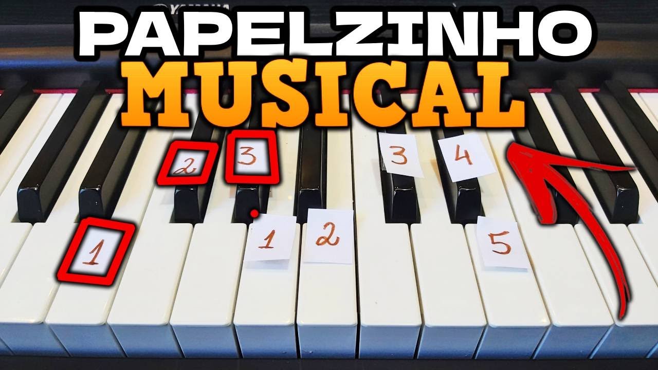 PAPELZINHO MUSICAL - VOCÊ VAI DAR UM SALTO GIGANTESCO NO SEU APRENDIZADO