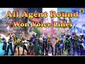 Valorant All Agent Round Won Voice Lines | Valorant | @AvengerGaming71
