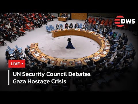 LIVE: UN Security Council Meets on Hostages in Gaza | Israel Appeals for Global Action | AC15