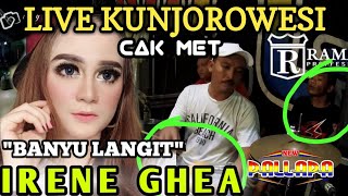 EKSPRESI CAK MET KETIKA LIHAT BULE NYANYI - BANYU LANGIT - IRENE GHEA NEW PALLAPA KUNJOROWESI 2018