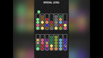 Ball Sort Special Level - Locked Ball (after Level 2400)