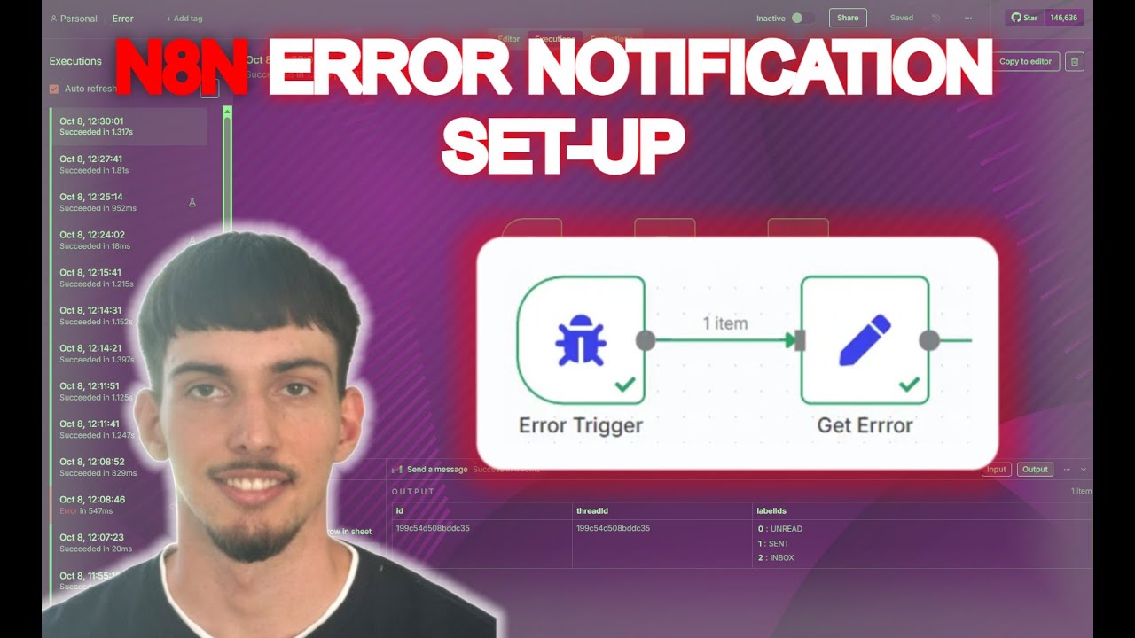 How To Setup n8n Workflow Error Notifications in 5 Minutes (Step-by ...