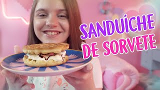 Sanduíche De Sorvete Delicioso Com Giovanna Leão - Mundo Da Menina