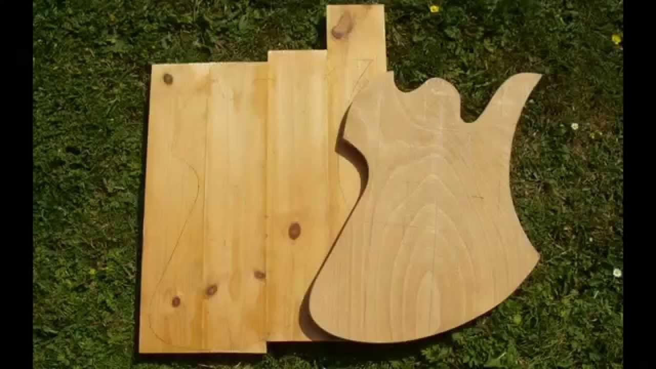 Pine & Plywood Mockingbird Guitar Body Part 1/3 YouTube