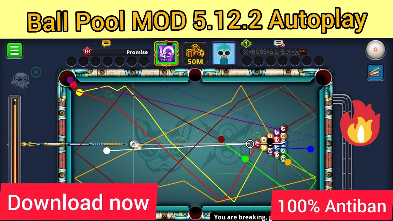 8 Ball Pool MOD APK 5.14.7 (Menu: Long line/Anti-ban) Download