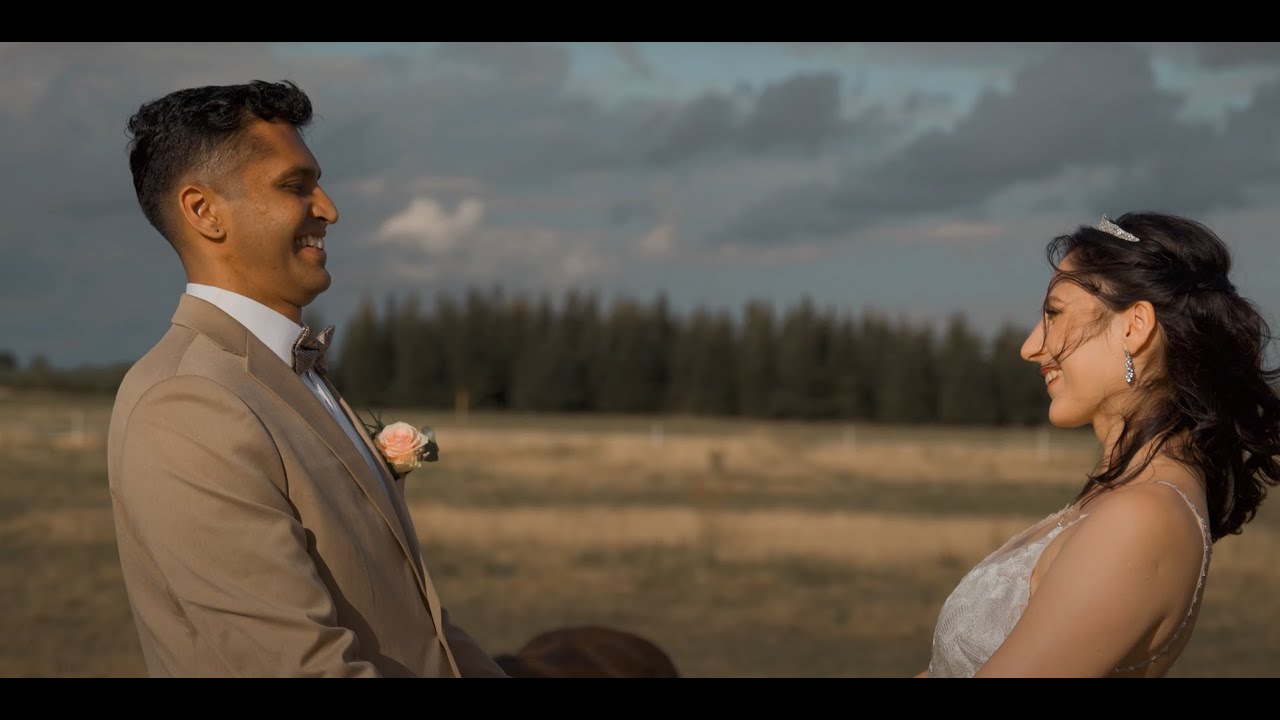 Kornelia i Gautham w Country Park Pod Gajem