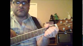 How to play Bitter Sweet Symphony by The Verve on acoustic guitar