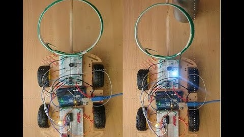 Radio Frequency based Metal Detector Robot