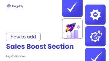 How to Add Sale Boost Section to PageFly page (Legacy Editor)