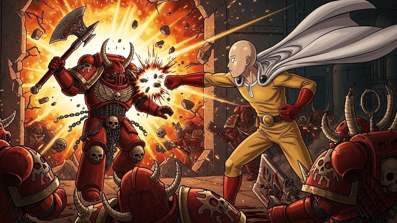What If One Punch Man Entered Warhammer 40k? PART 1