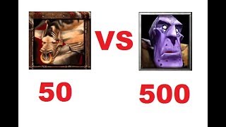 500 Zombi Vs 50 Tauren