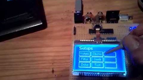 DIY Digital Audio Processor/Synthesizer Demo #1 (no sound)