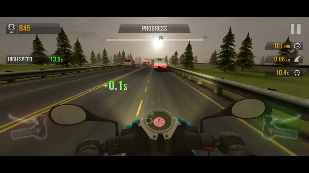 Traffic Rider Level 2 with FZH TURBO - YouTube