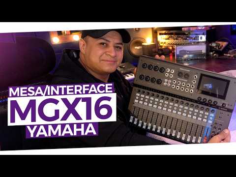 NEW YAMAHA MGX16 MIXER/INTERFACE (UNBOXING)