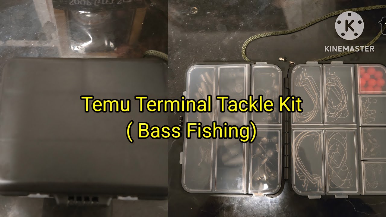 Temu Terminal Tackle Kit (Bass Fishing)