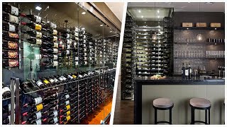 75 Modern Wine Cellar Design Ideas You'll Love 🔴