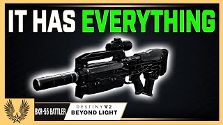 Destiny 2: BXR-55 Battler is basically an exotic. It's a perfect weapon (God roll guide)
