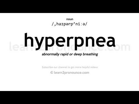 Video: Hvad betyder hyperpnø?