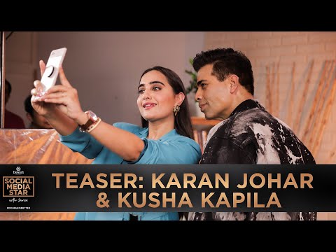 'Social Media Star with Janice'  E03 Teaser: Karan Johar and Kusha Kapila