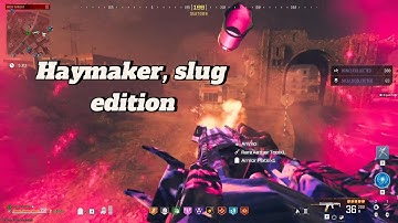 MW3 Zombies. The BUFFED HAYMAKER shotgun, with SLUGS!